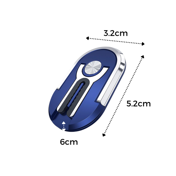Two In One Phone Ring Holder And Stand With 360 Rotation