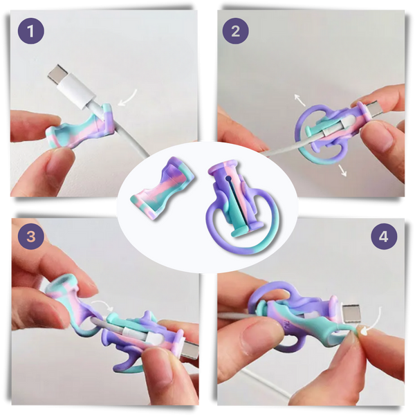 Durable Silicone Cable Winder For Reliable Cable Protection