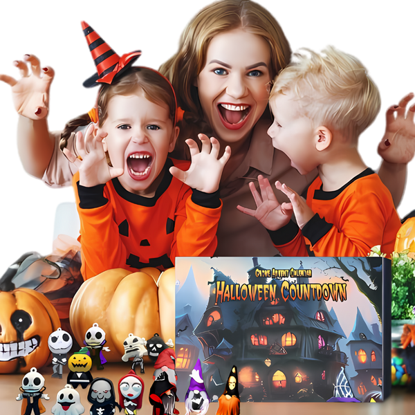 Gnome Halloween Countdown Calendar With Interactive 31 Day Puzzle Decor