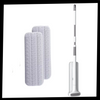 Effortless 360 Degree Rotating Mop With Durable Microfiber Pad
