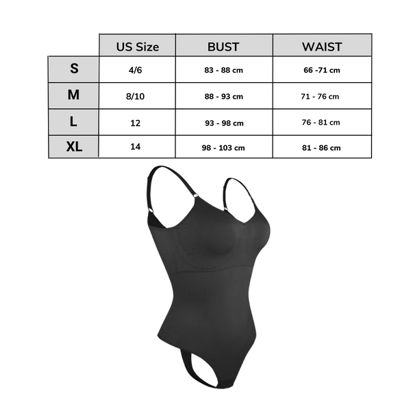 360 Degree Seamless Body Shaper With Tummy Control For All Day Comfort