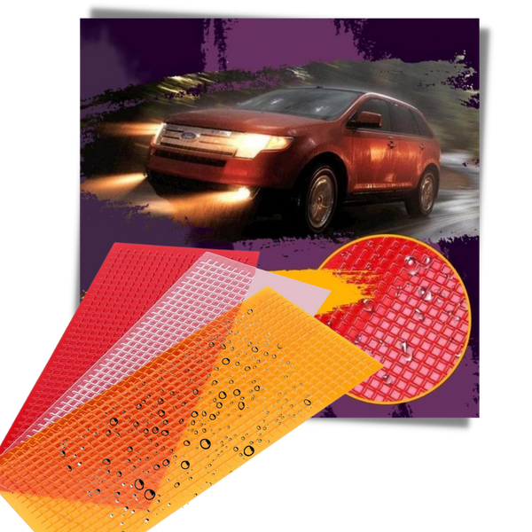 Three-Color Tail Light Repair Film Kit For Quick, Weatherproof Safety