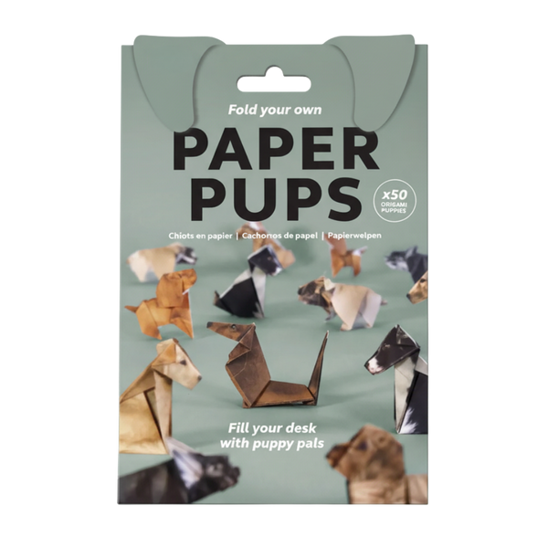 3D Pet Origami Kit for Easy Relaxing Paper Pet Sculptures