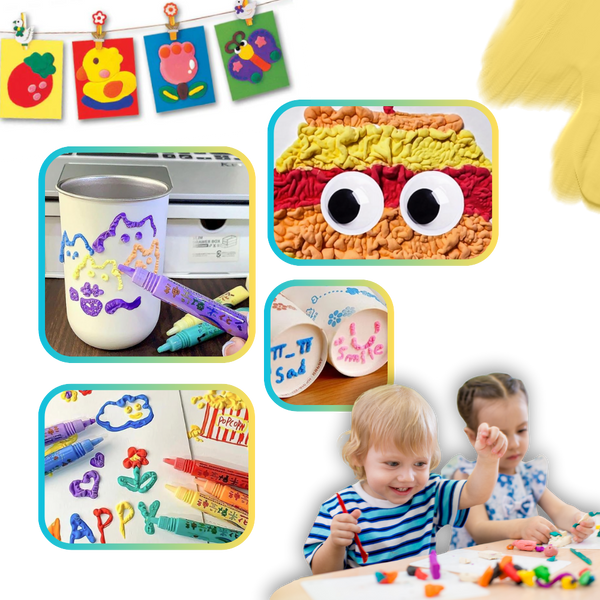 3D Heat Activated Bubble Art Pen For Textured Surfaces Everywhere