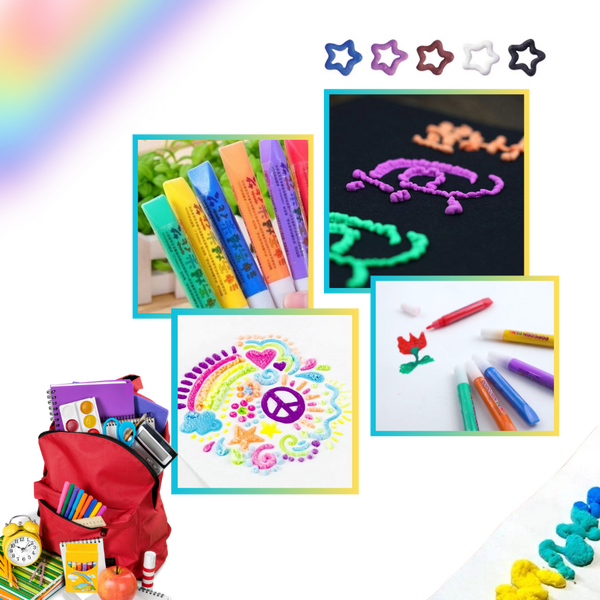 3D Heat Activated Bubble Art Pen For Textured Surfaces Everywhere