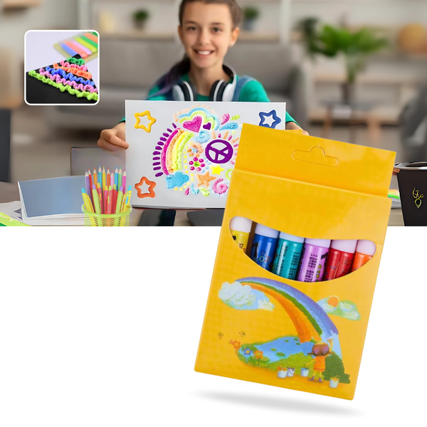 3D Heat Activated Bubble Art Pen For Textured Surfaces Everywhere