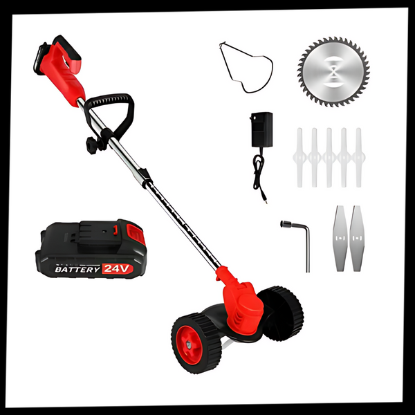 Cordless Grass Trimmer With 3-In-1 Versatility For Easy Yard Care