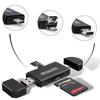 Three In One USB Memory Card Reader For Ultra Fast File Transfer