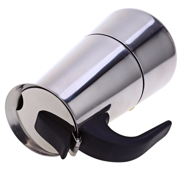 Stainless Steel Italian Coffee Maker 200ml Quick Rich Brew