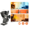Heat Powered Stove Fan For Fireplaces Ultra Quiet Air Circulation