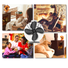 Heat Powered Stove Fan For Fireplaces Ultra Quiet Air Circulation
