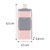 Multi Connector USB Flash Drive For Seamless Cross Platform Transfer