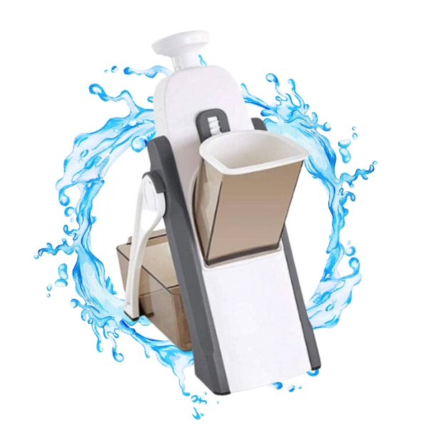 Vertical Mandoline Slicer With Four Functions For Easy Prep
