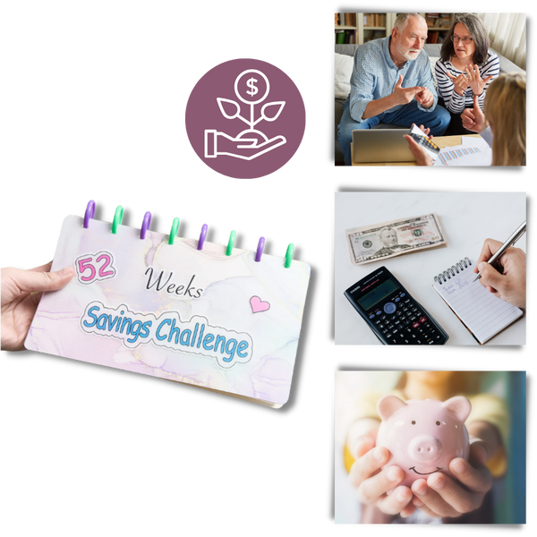 52 Week Savings Binder For Clear Financial Planning And Progress