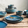 Anatoli 12 Piece Minimalist Dinnerware Set For Everyday Modern Dining