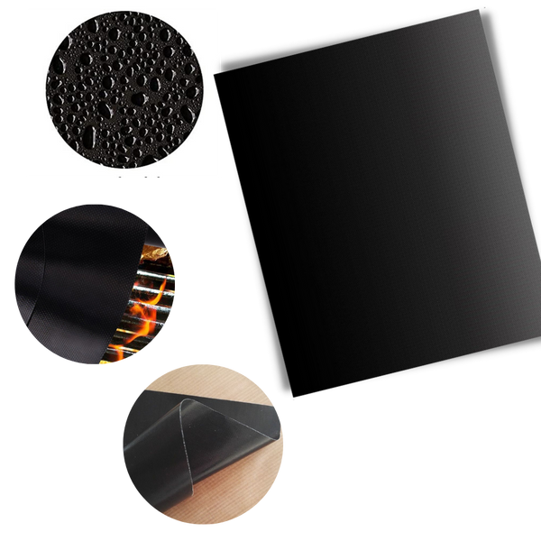 Premium Nonstick BBQ Grill Mats Set for Healthier Grilling