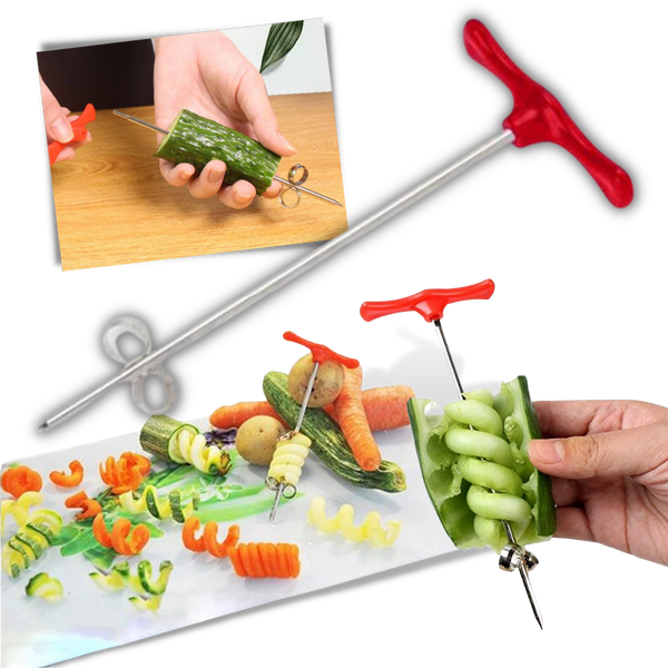 Versatile Spiralizer For Creative Veggie Noodles And Garnishes