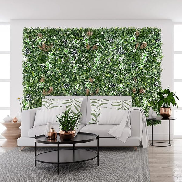 Enhanced Artificial Plant Wall Panels For Indoor Greenery