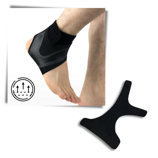 Breathable Ankle Support Brace For Pain Relief And Recovery