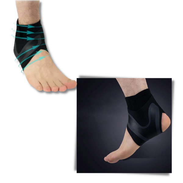 Breathable Ankle Support Brace For Pain Relief And Recovery