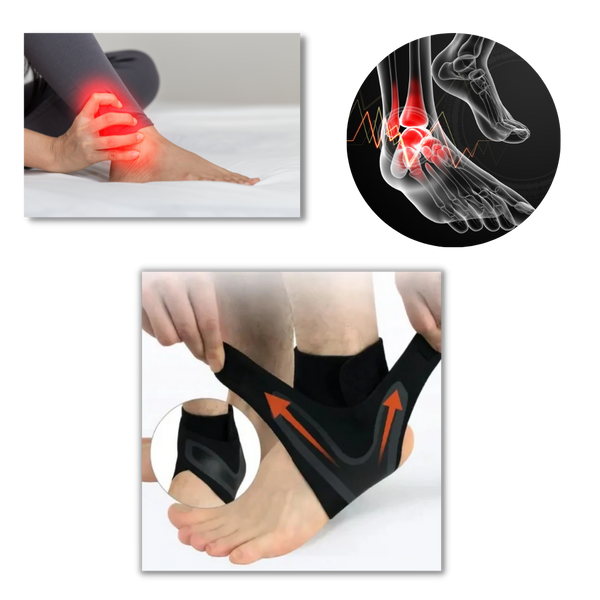 Breathable Ankle Support Brace For Pain Relief And Recovery