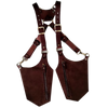 Medieval Leather Bag With Secure Anti Theft Design For Costumes