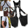 Medieval Leather Bag With Secure Anti Theft Design For Costumes