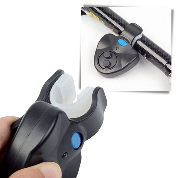 Bite Alarm For Fishing Rod With Led Indicator And Day And Night Precision
