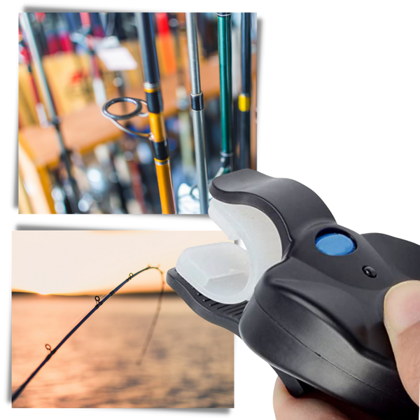 Bite Alarm For Fishing Rod With Led Indicator And Day And Night Precision