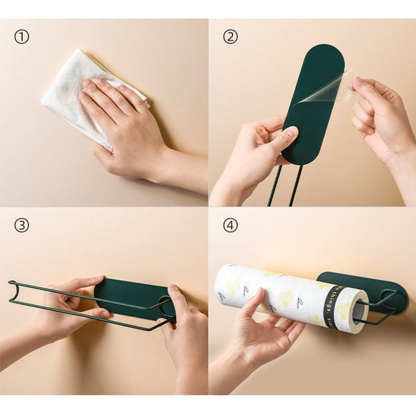 Angle Metal Paper Towel Holder