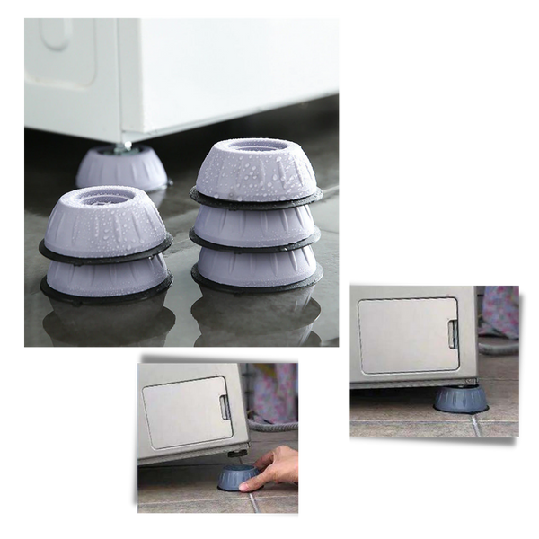 Premium Anti Vibration Rubber Feet Pads Pack For Appliances Noise Reduction
