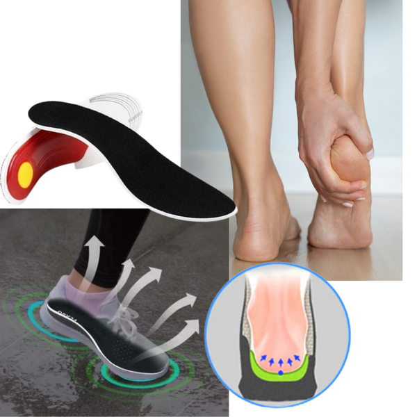 Firm Arch Support Insoles For Flat Feet Pain Relief And Alignment