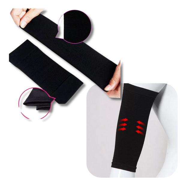 Thermal Arm Shaper Sleeves For Improved Circulation And Arm Toning