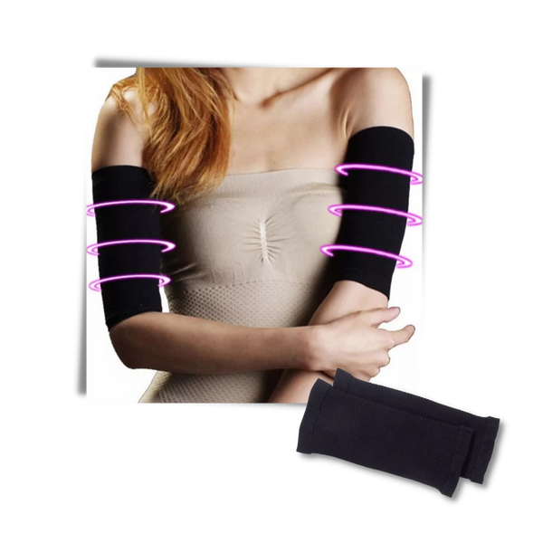 Thermal Arm Shaper Sleeves For Improved Circulation And Arm Toning