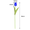 Long Stem Artificial Tulips, 10 Piece Pack, Realistic Home Decor