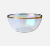 Aurora Gold Edge Glass Plate & Bowl