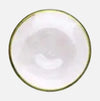 Aurora Gold Edge Glass Plate & Bowl