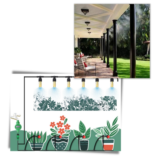 Drip Irrigation Kit for Efficient Watering and Healthier Plants