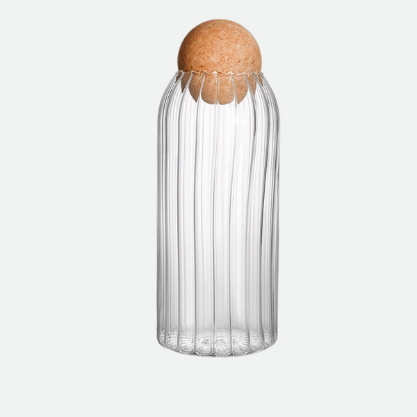 Autum Cork Rigged Glass Storage Jars