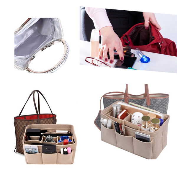 Handbag Organizer Insert In Durable Felt For Neat And Tidy Bags