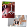 Bee Shaped Earrings Lightweight Durable Tarnish Free Everyday Wear