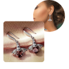 Bee Shaped Earrings Lightweight Durable Tarnish Free Everyday Wear