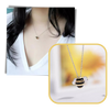 Bee Pendant Necklace With Durable Material And Bright Colors