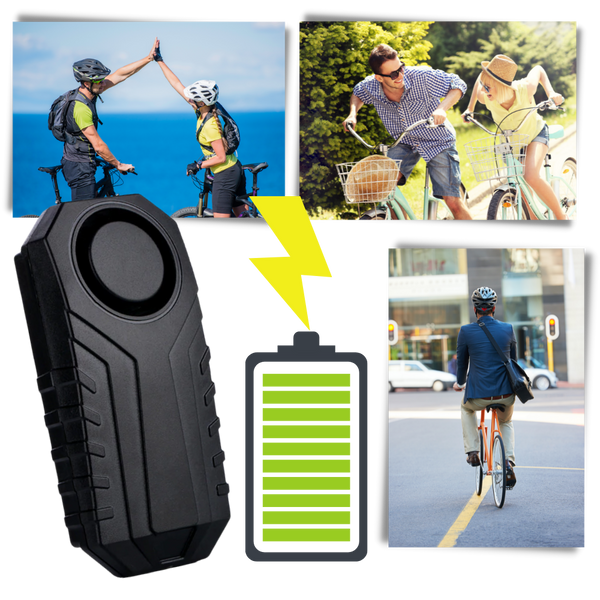 Electric Bike Alarm System For Reliable Protection And Weatherproof Build