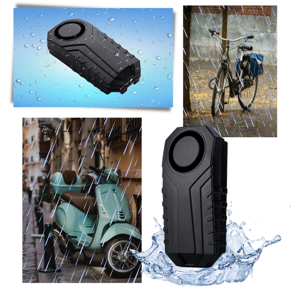 Electric Bike Alarm System For Reliable Protection And Weatherproof Build