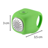 Waterproof Bike Horn Delivers 110dB Sound For Safer Rides