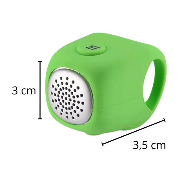 Waterproof Bike Horn Delivers 110dB Sound For Safer Rides
