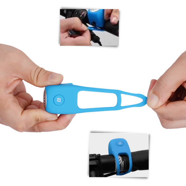 Waterproof Bike Horn Delivers 110dB Sound For Safer Rides