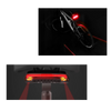 Bike Tail Light With Auto Brake Detection And Turn Indicators