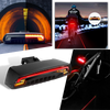 Bike Tail Light With Auto Brake Detection And Turn Indicators